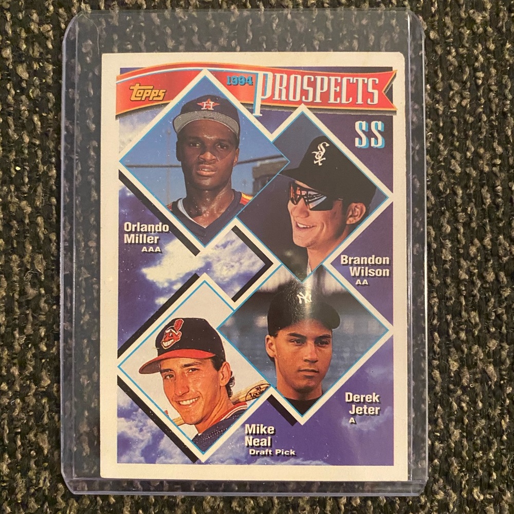 Derek Jeter Prospects Card